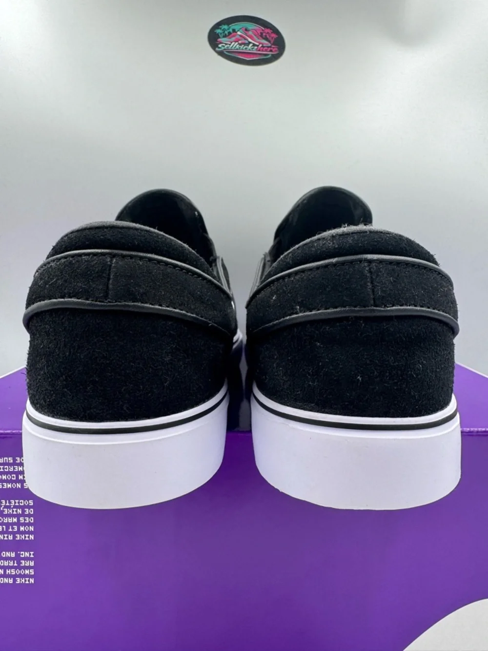 Nike SB Zoom Janoski+ Slip Black White BRAND NEW Multiple Sizes - Picture 4 of 8